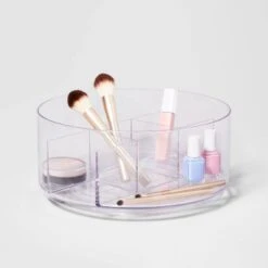 Bathroom Plastic Spinning Turntable Beauty Organizer Clear - Brightroom™ 5 Bathroom Plastic Spinning Turntable Beauty Organizer Clear - Brightroom™ -Brightroom Homeware GUEST 0b62140e f0fc 446c 96e1 4a703b797bef
