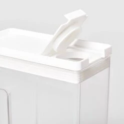 8"W X 4"D X 11.5"H Plastic Food Storage Container With Snap Lid Clear - Brightroom™ 7 8"W X 4"D X 11.5"H Plastic Food Storage Container With Snap Lid Clear - Brightroom™ -Brightroom Homeware GUEST 0dbc1501 dbc2 45d1 92cb 28d80c0b6d66