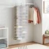 XL Mesh Hanging Shoe Organizer Gray - Brightroom™