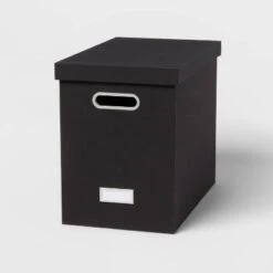 Canvas Hanging File Organizer With Lid - Brightroom™ -Brightroom Homeware GUEST 1d10b2c8 fa72 4eb5 95a2 73a96e85842a