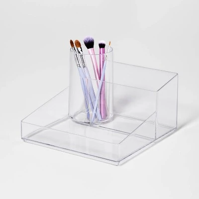 Bathroom Plastic Hair Accessory Organizer Clear - Brightroom™ 3 Bathroom Plastic Hair Accessory Organizer Clear - Brightroom™ - Image 3