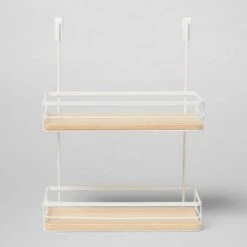 Over The Cabinet Tiered Shelves With Wood - Brightroom™ -Brightroom Homeware GUEST 2df7e490 0416 4a12 bca7 9d905ac829b9