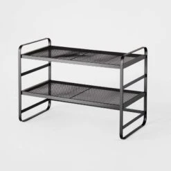 2 Tier Shoe Rack Metal Mesh - Brightroom™ 6 2 Tier Shoe Rack Metal Mesh - Brightroom™ -Brightroom Homeware GUEST 526c6366 f577 4843 a484 8fd156aad026