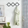 Accordian 10 Hooks Rail Matte Black - Brightroom™