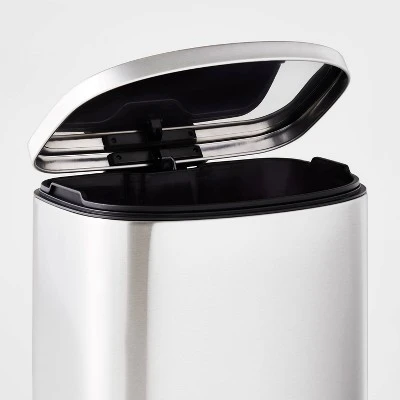 45L D Shape Step Trash Can - Brightroom™ 2 45L D Shape Step Trash Can - Brightroom™ - Image 2
