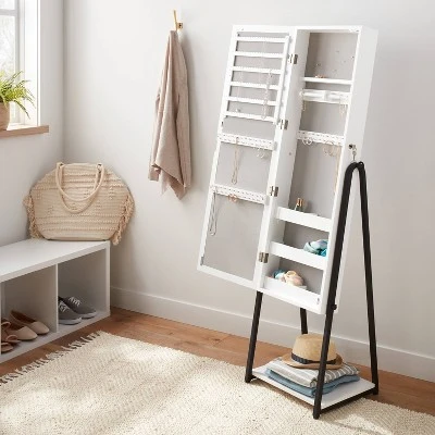 Jewelry Cabinet With Mirror - Brightroom™ 1 Jewelry Cabinet With Mirror - Brightroom™