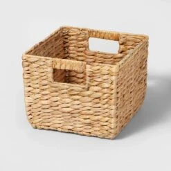 Woven Water Hyacinth Milk Crate - Brightroom™ -Brightroom Homeware GUEST b47e9f1f 9abc 4e53 8d65 1598e2c083d3