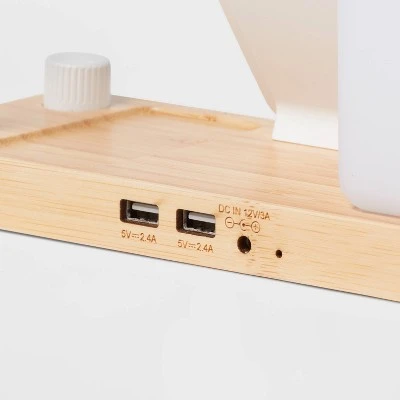 Desk Lamp With Wireless Charging And Storage Compartment (Includes LED Light Bulb) - Brightroom™ 3 Desk Lamp With Wireless Charging And Storage Compartment (Includes LED Light Bulb) - Brightroom™ - Image 3